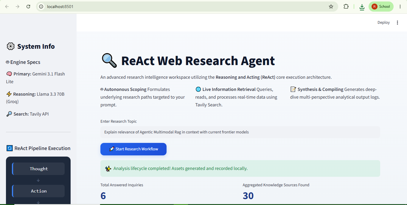 ReAct Agent Walkthrough
